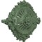 Ekena Millwork Antonio Ceiling Medallion, Hand-Painted Athenian Green, 35 7/8"W x 22 1/2"H x 4 3/8"P CM35X22ANAGF - alternate 3